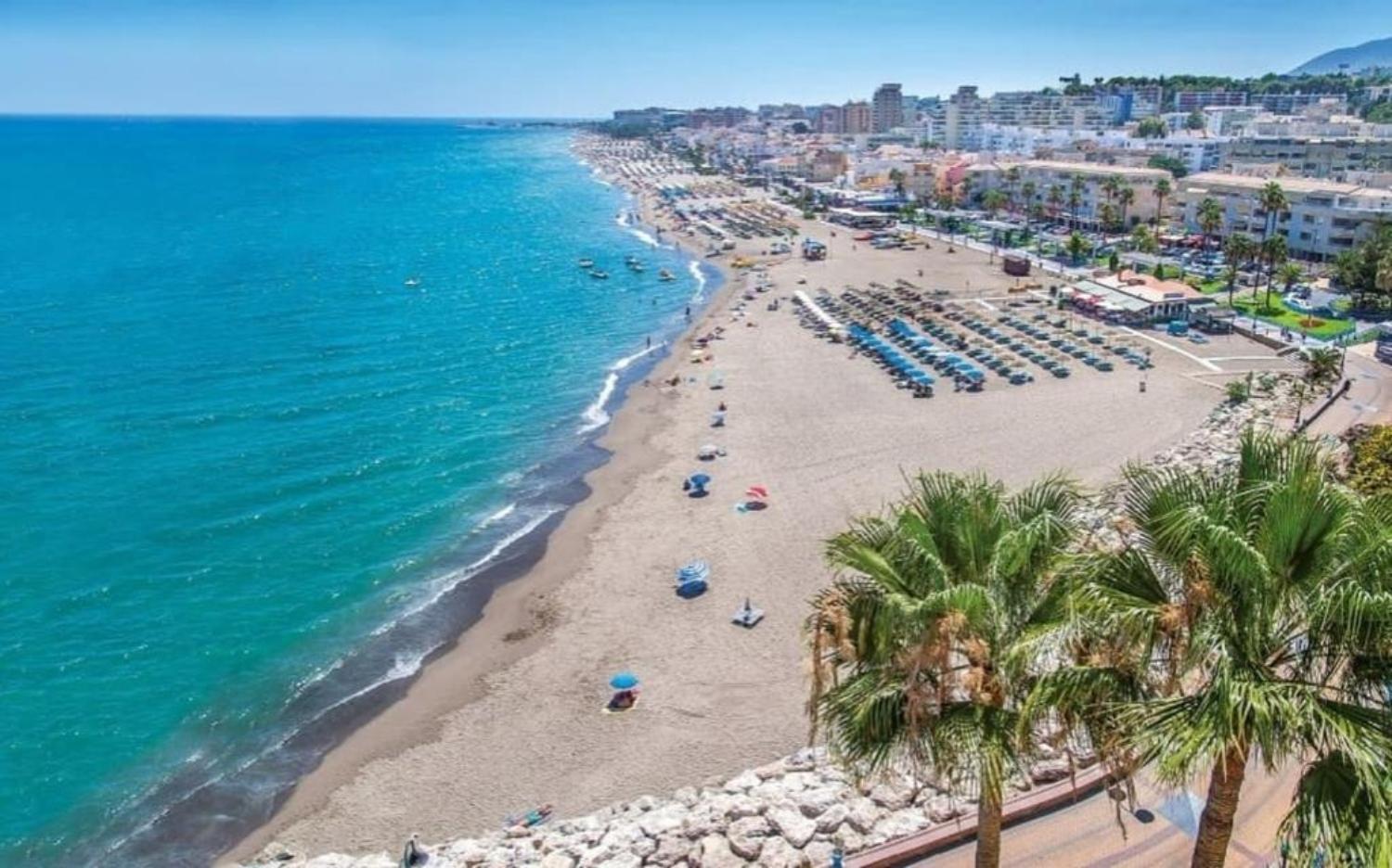 Primera Linea Del Mar - Acceso Directo Playa Carihuela Torremolinos Eksteriør bilde