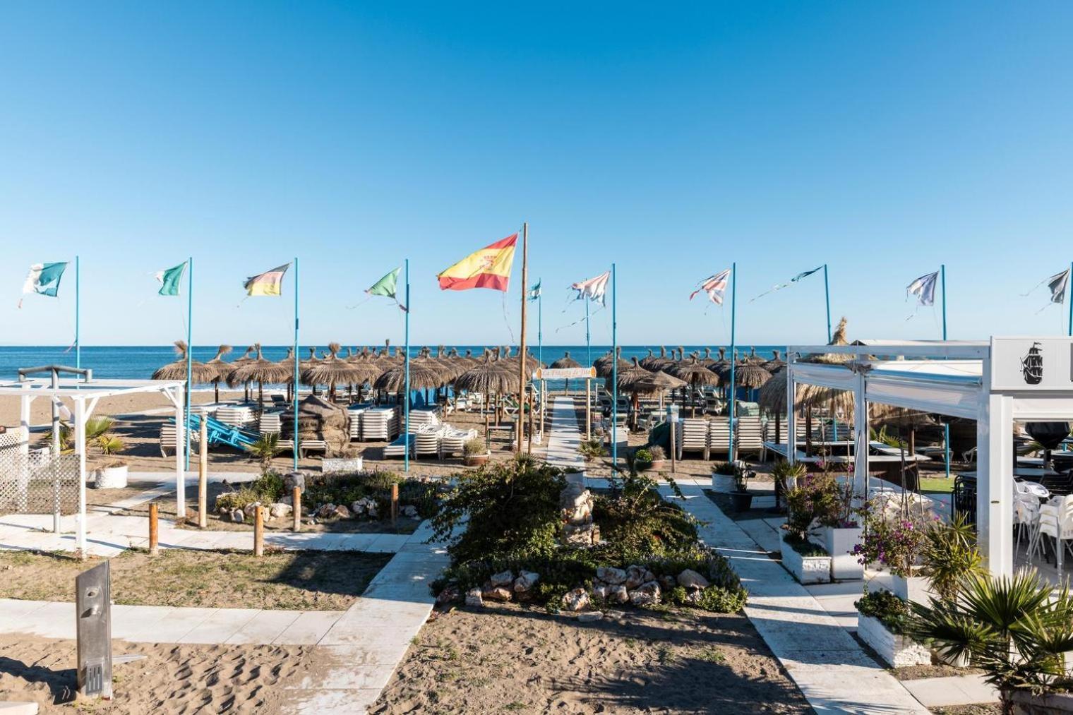 Primera Linea Del Mar - Acceso Directo Playa Carihuela Torremolinos Eksteriør bilde